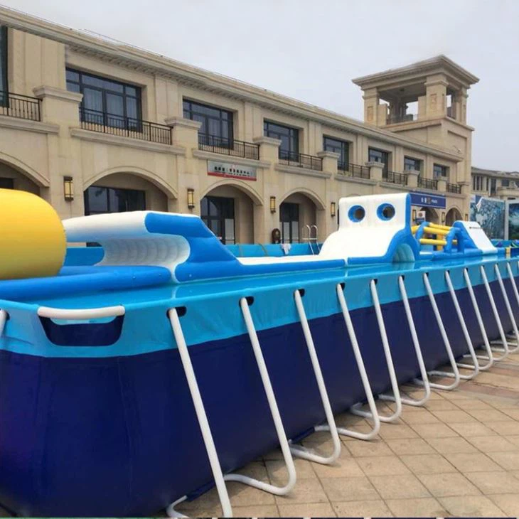 Thick PVC Tarpaulin inflatable swimming pool