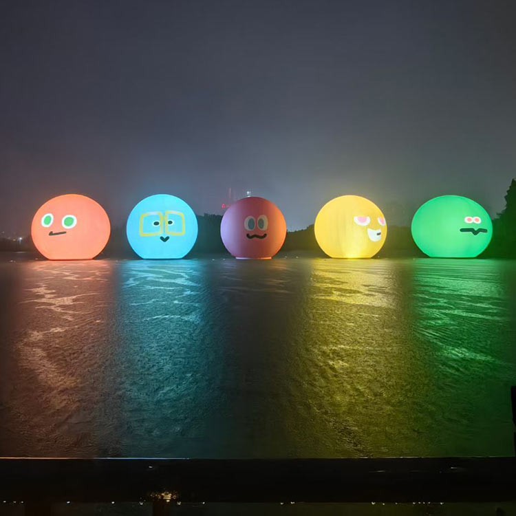 Inflatable Advertising Cute Cartoon Emoji suppliers